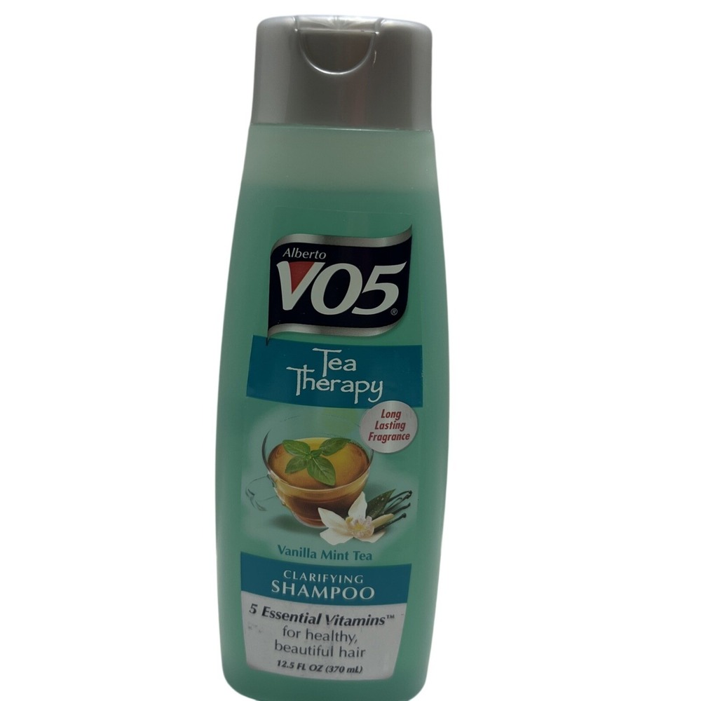 Alberto VO5 Vanilla Mint Tea Therapy Clarifying Shampoo 12.5  Oz New‎ Old Stock